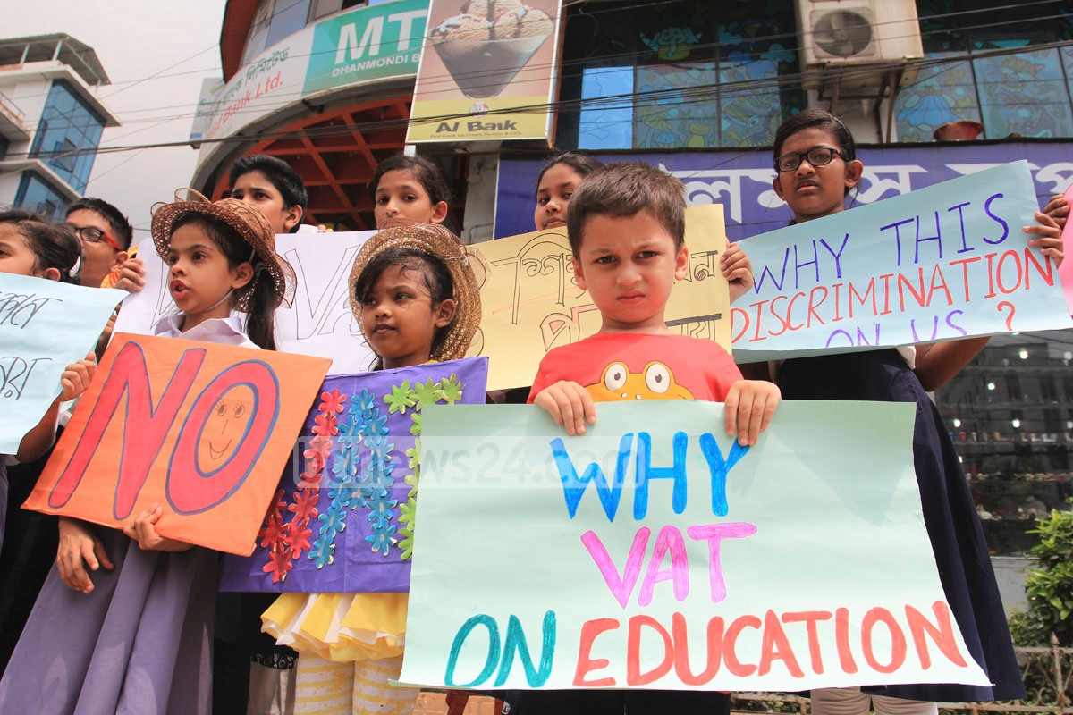 HC suspends VAT on English medium schools