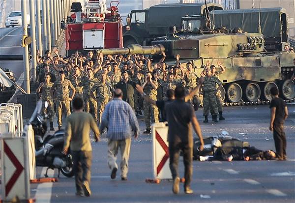 Turkey’s Erdogan Declares Coup Over After Clashes Kill Dozens