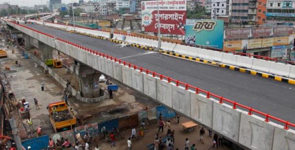 ফ্লাইওভারের ব্যয় বাড়ার মধ্যে মগবাজার ইস্কাটন অংশ চালু