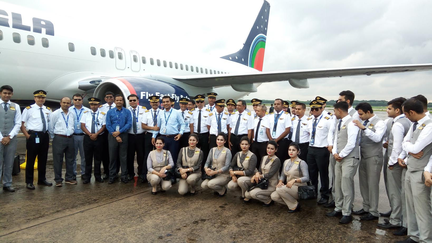 Boeing 737-800 aircraft joined the fleet of US-Bangla Airlines