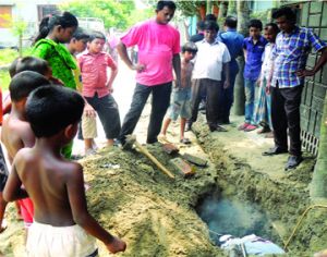 গাজীপুরের অবৈধ গ্যাস চক্রের তাফালিং