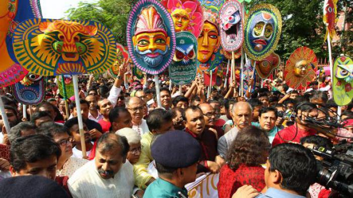 ‘Mongol Shuvajatra’-Pahela Baishakh being celebrated