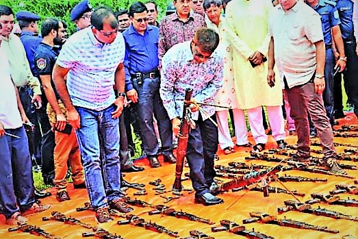 রুপগঞ্জের অস্ত্রে তোলপাড়- জড়িত দেশবিরোধী চক্র