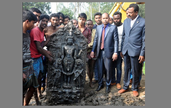 রাজা ভবানী’র শতকোটি টাকার মূর্তি মিলেছে