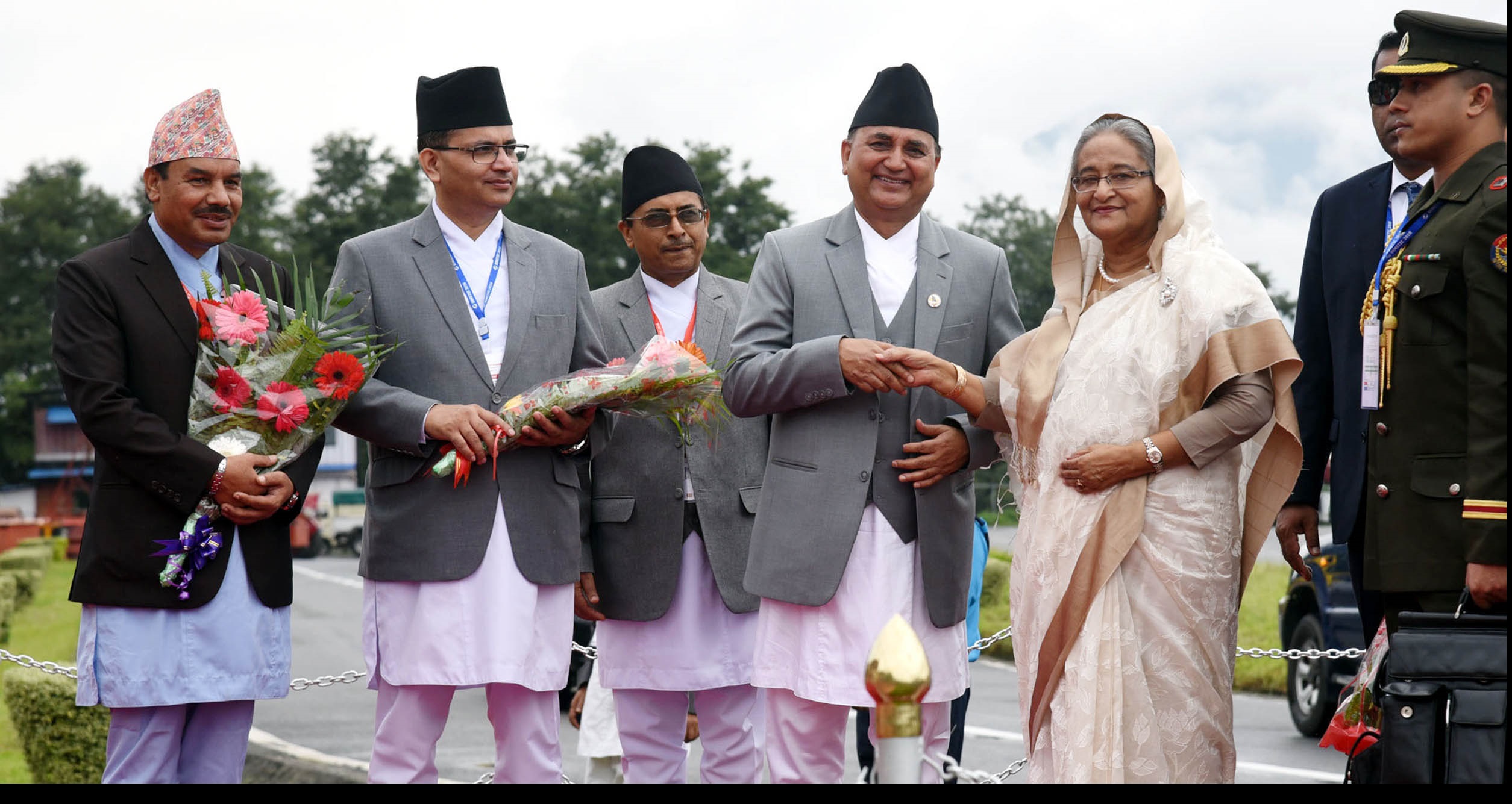 বিমসটেক সম্মেলন:নেপালে শেখ হাসিনা
