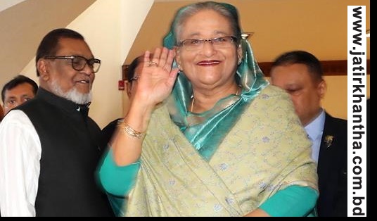 সমৃদ্ধ দেশ গড়তে জার্মানির পথে হাসিনা