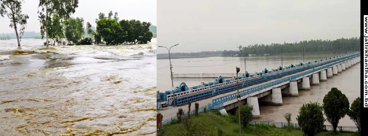 পানি ২৩ পয়েন্টে বিপদসীমার উপরে