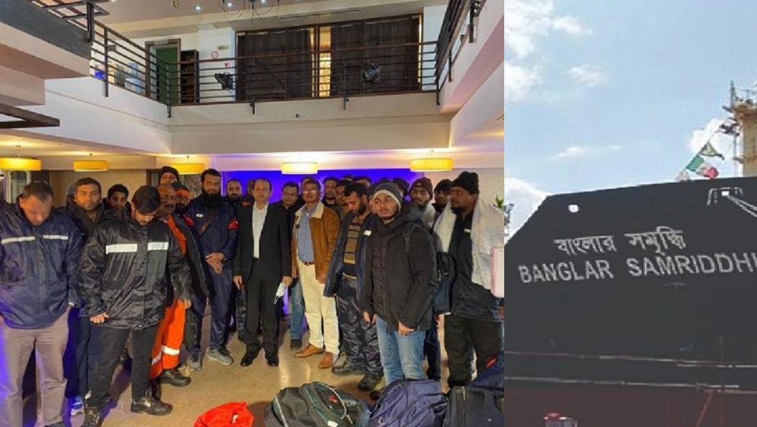 বাংলার সমৃদ্ধির ২৮ নাবিক ফিরছেন কাল