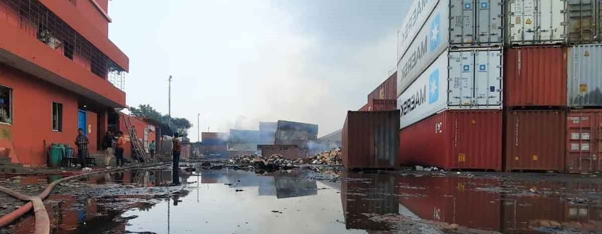 বিএম কন্টেইনার ডিপোর আগুনে ৮ জন আসামী