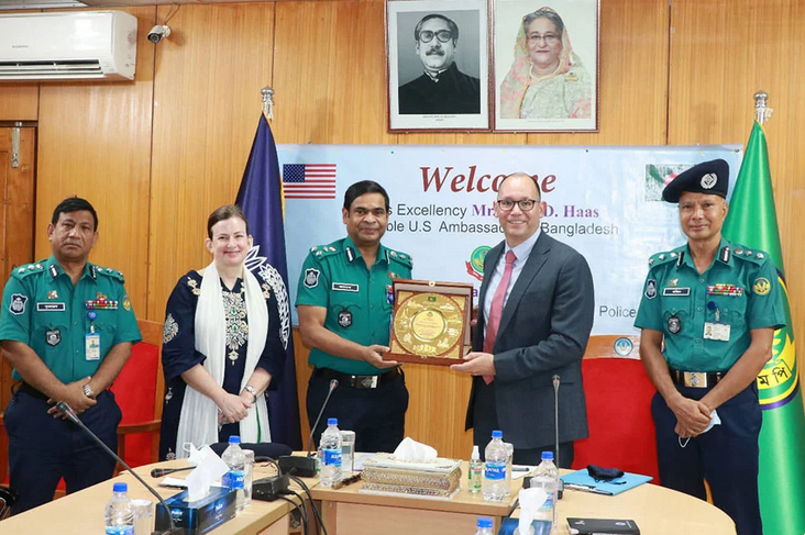 আরএমপি’র বিভিন্ন কার্যক্রমে সন্তোষ প্রকাশ করলেন যুক্তরাষ্ট্রের রাষ্ট্রদূত