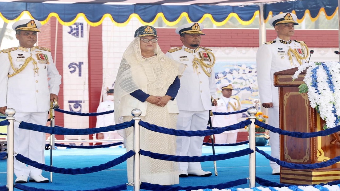 ত্রিমাত্রিক সক্ষমতায় নৌবাহিনীতে ৩১ যুদ্ধ জাহাজ ২সাবমেরিন যুক্ত হয়েছে: প্রধানমন্ত্রী