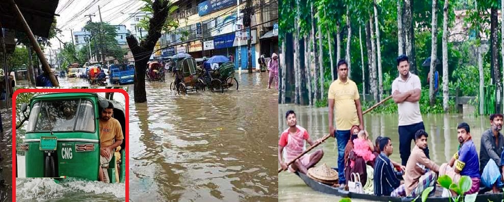 সিলেটে ১০ লাখ পানিবন্দি