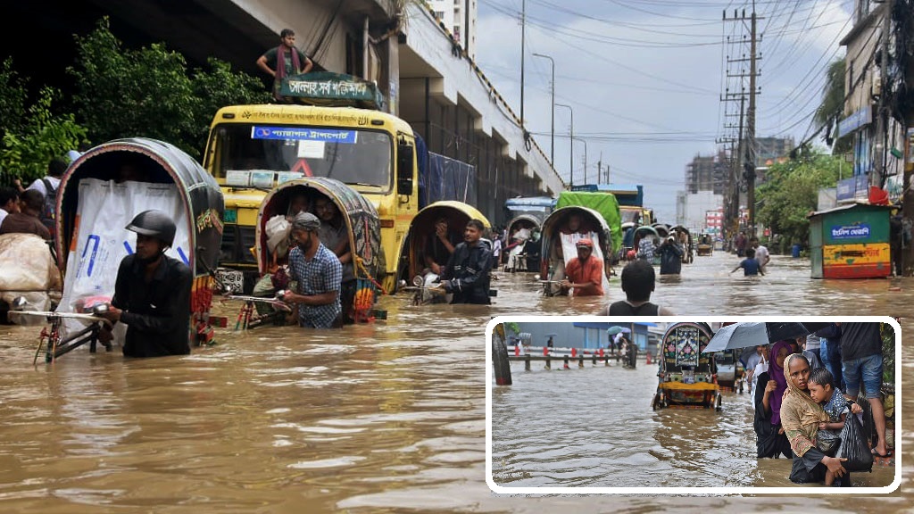 জলাবদ্ধতায় মহাদূভোর্গে চট্টগ্রামবাসী