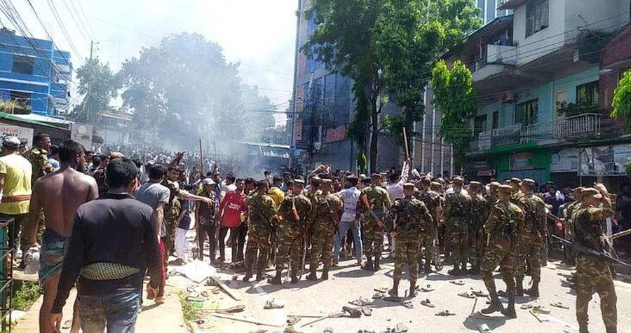 দাঙ্গার শংকায় সম্প্রীতির আহবান আইএসপিআরের