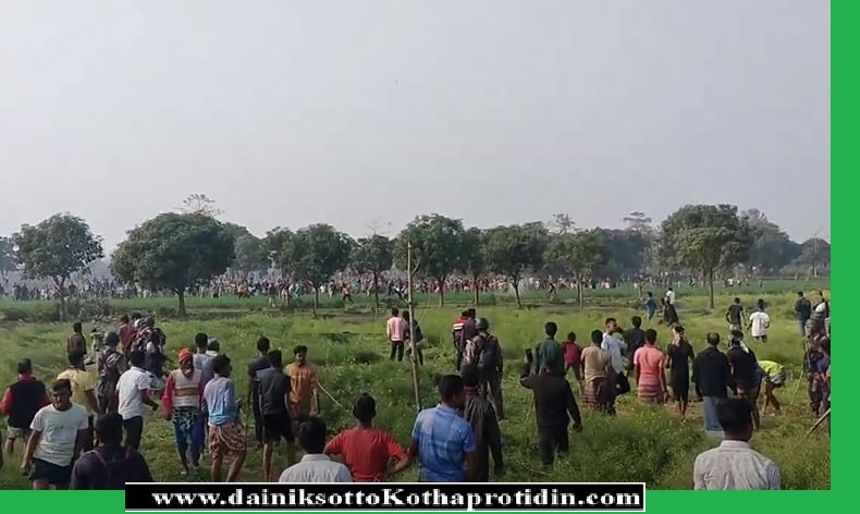 কিরণগঞ্জ সীমান্তে ইন্ডিয়া বাংলাদেশী সংঘর্ষ আহত-২