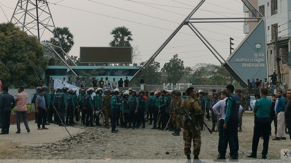 রাজনীতি মুক্ত ক্যাম্পাস চাওয়ায় উত্তাল কুয়েট-দু’পক্ষে ৪০ জন আহত