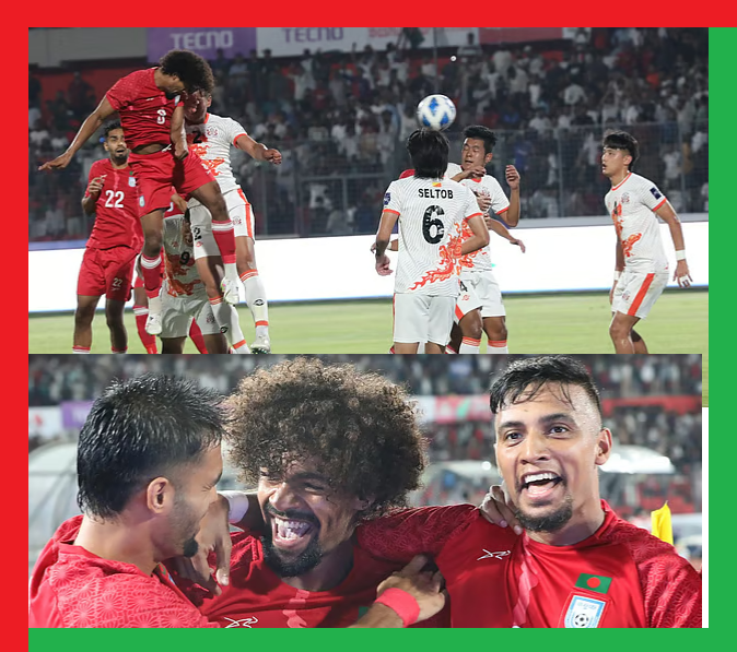 হামজা ম্যাজিকে ভুটান ২-০ গোলে ধরাশায়ী 