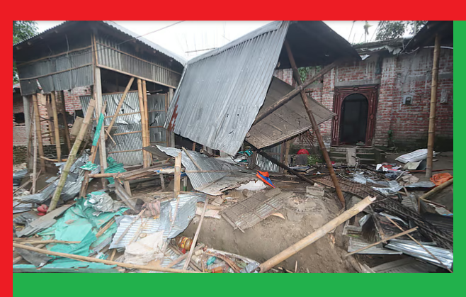 মহানবীকে কটূক্তি:গঙ্গাচড়ায় হিন্দু বাড়িতে হামলা ভাংচুর লুট-৬ সংগঠনের নিন্দা-