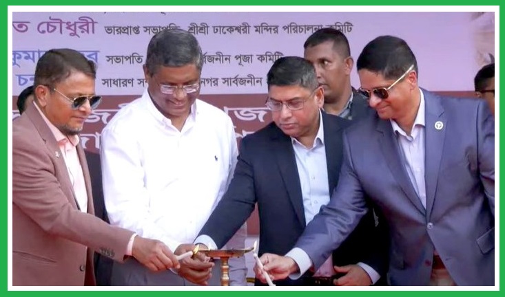 এদেশে সবার অধিকার সমান : সেনাপ্রধান জন্মাষ্টমী শোভাযাত্রা উদ্বোধন ৩ বাহিনী প্রধানের