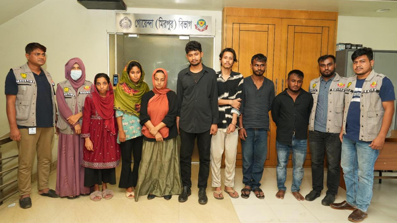 সাত ফেসবুক ইমো টেলিগ্রাম রিয়েল সার্ভিস প্রতারক ধরল ডিবি