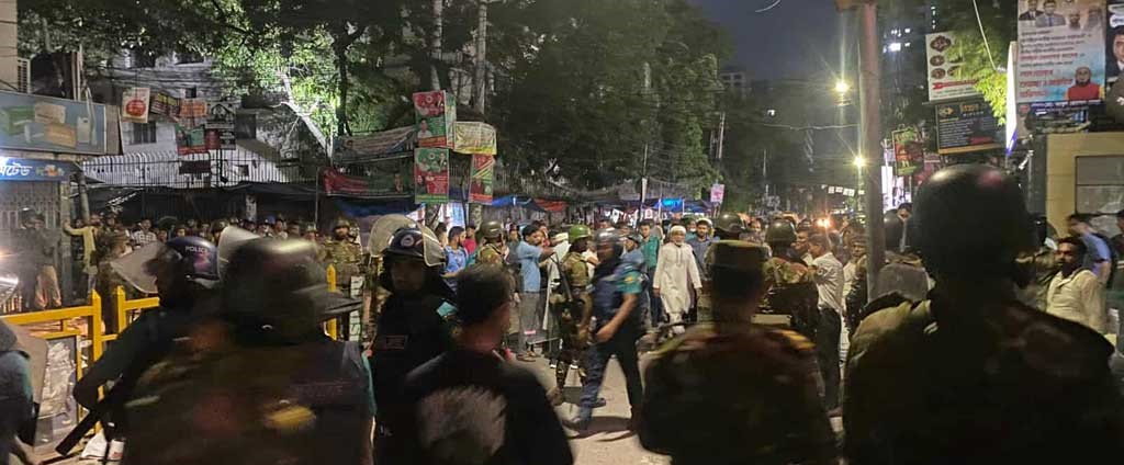 জাতীয় পার্টি -গণঅধিকার পরিষদে সংঘর্ষ কাকরাইলে