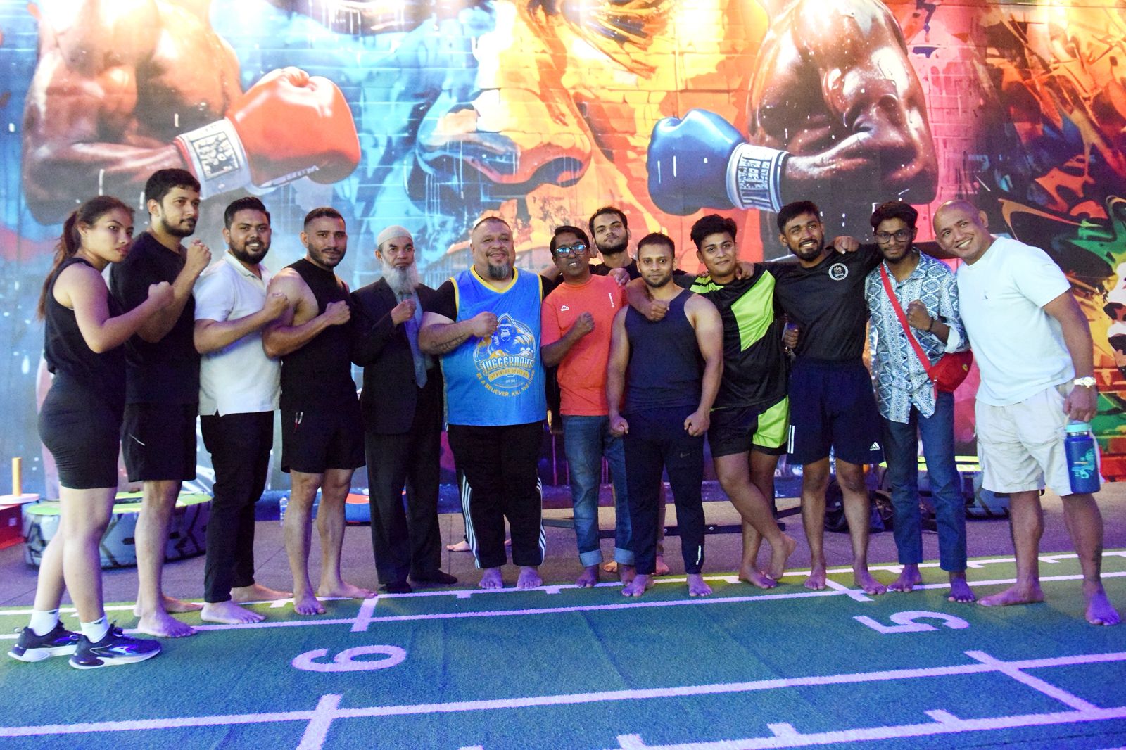 কিংবদন্তি বক্সার আরবিন্দ লালওয়ানি বসুন্ধরা স্পোর্টস সিটিতে