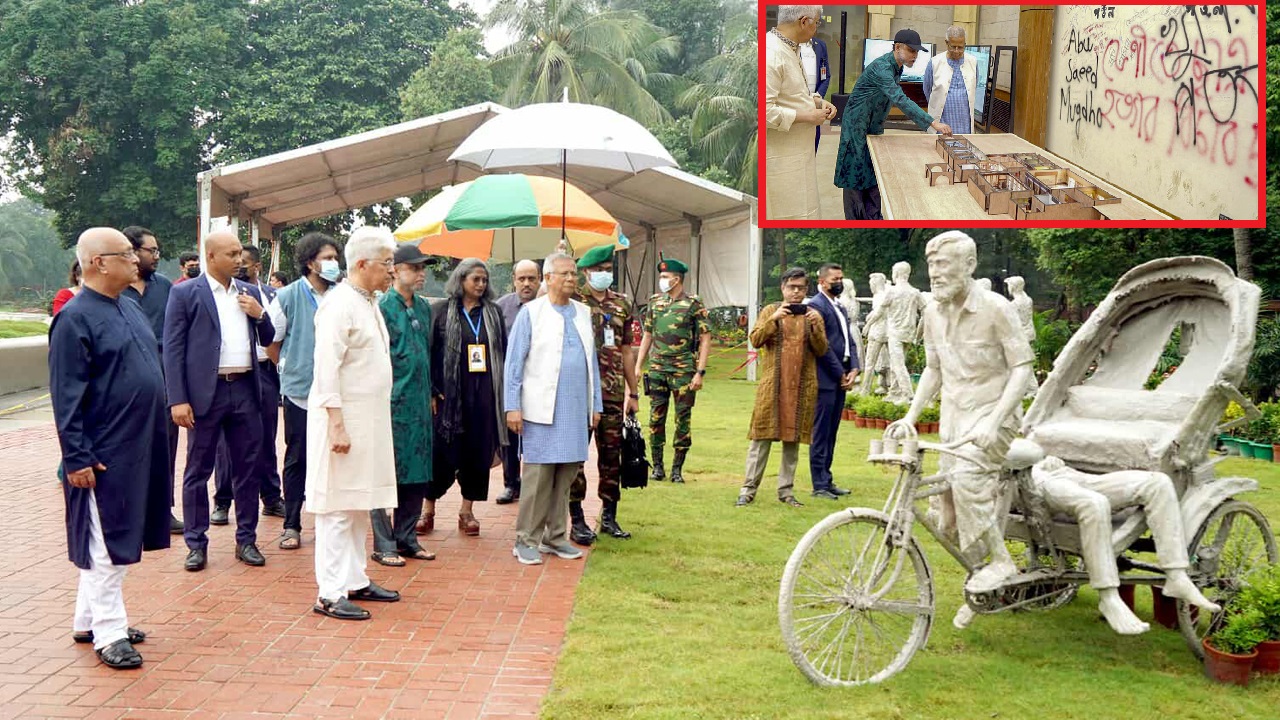 জুলাই স্মৃতি জাদুঘরে মিলবে হাসিনার ম্যাসাকার চিত্র: ইউনূস