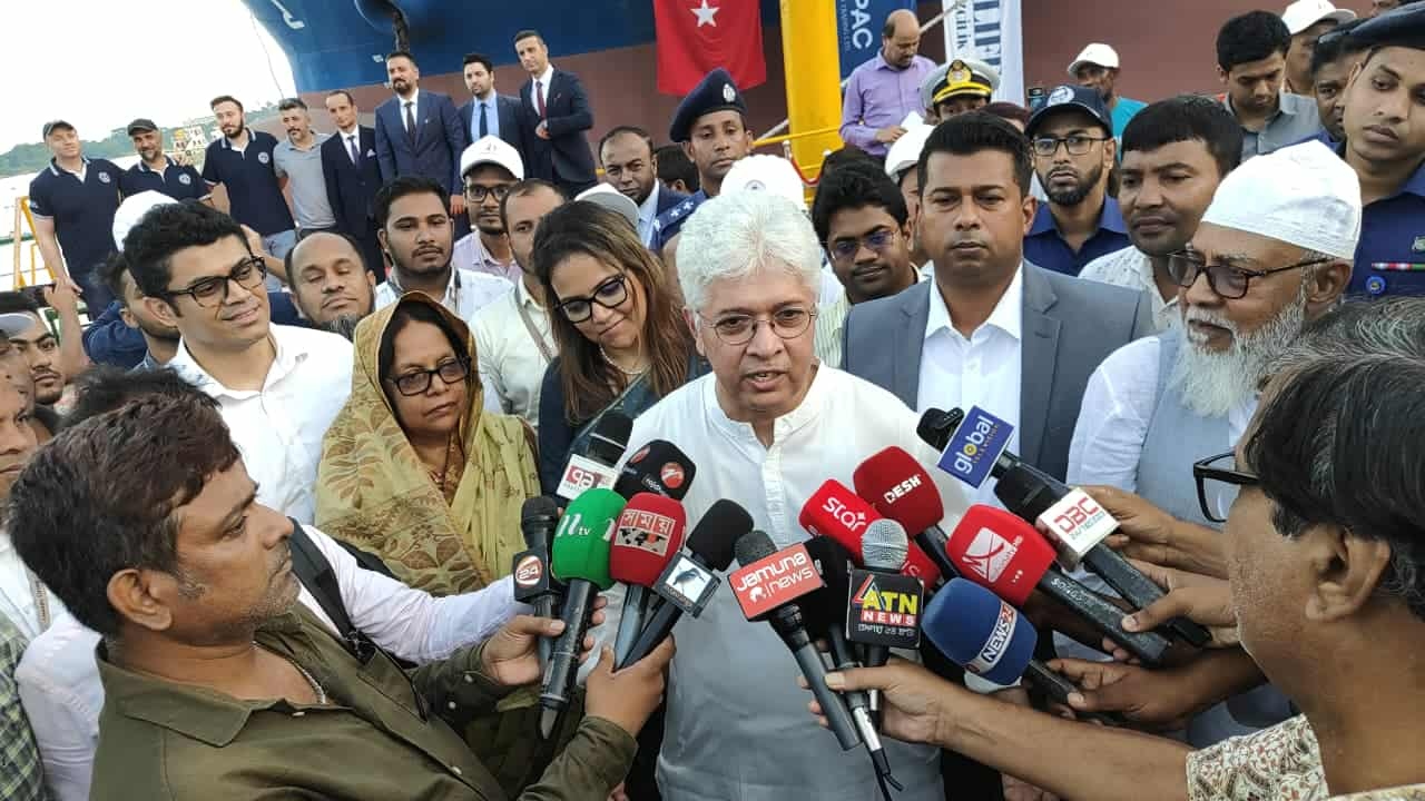 তুরস্কে কার্গো জাহাজ রফতানি করল আনন্দ শিপইয়ার্ড-জাহাজ শিল্প আরো এগুবে : শিল্প উপদেষ্টা