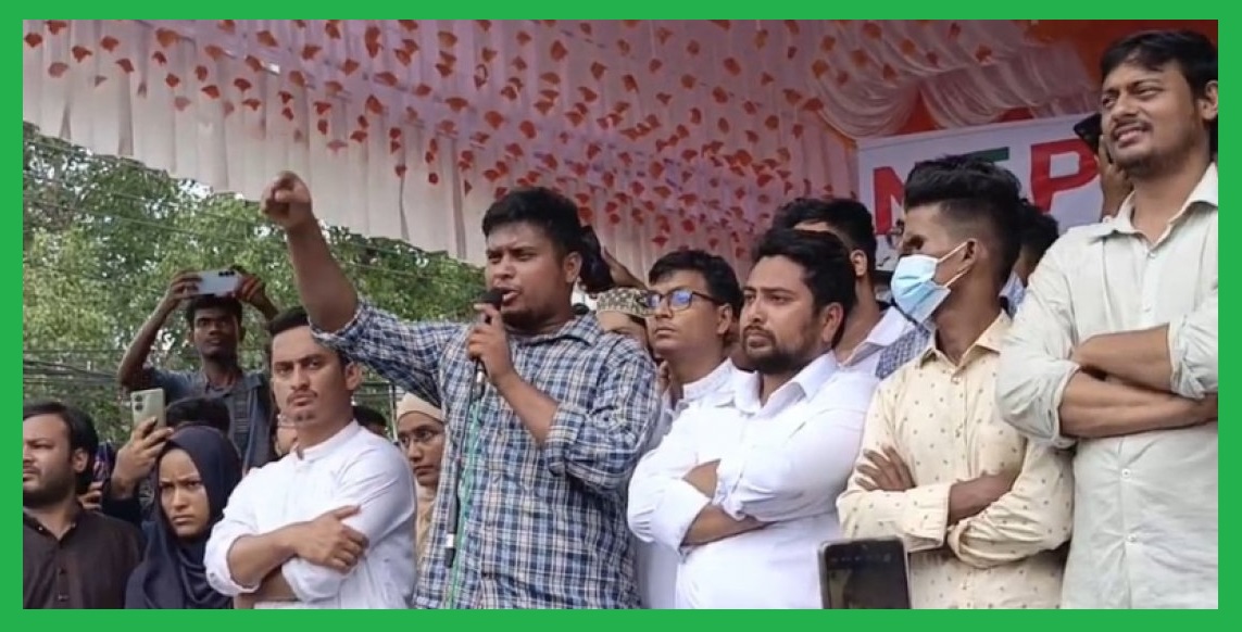 ডিসি ভাড়াভাগি হচ্ছে-আর্মির এক কর্তা নির্বাচন ষড়যন্ত্র করছে: হাসনাত