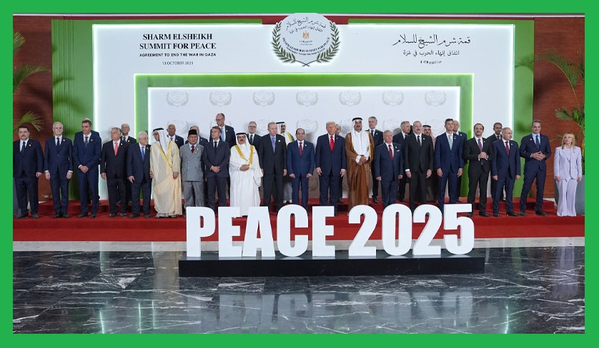 ঐতিহাসিক গাজা শান্তিচুক্তিতে সই বিশ্বের শীর্ষ নেতাদের