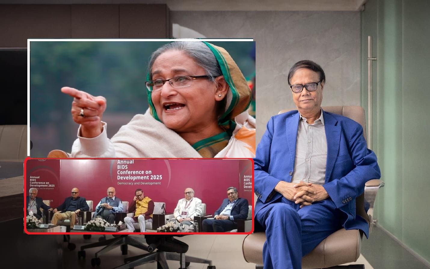 হাসিনা জননেত্রী হিসেবে রাজনীতিতে এসেছিলেন:গভর্নর ড. আহসান