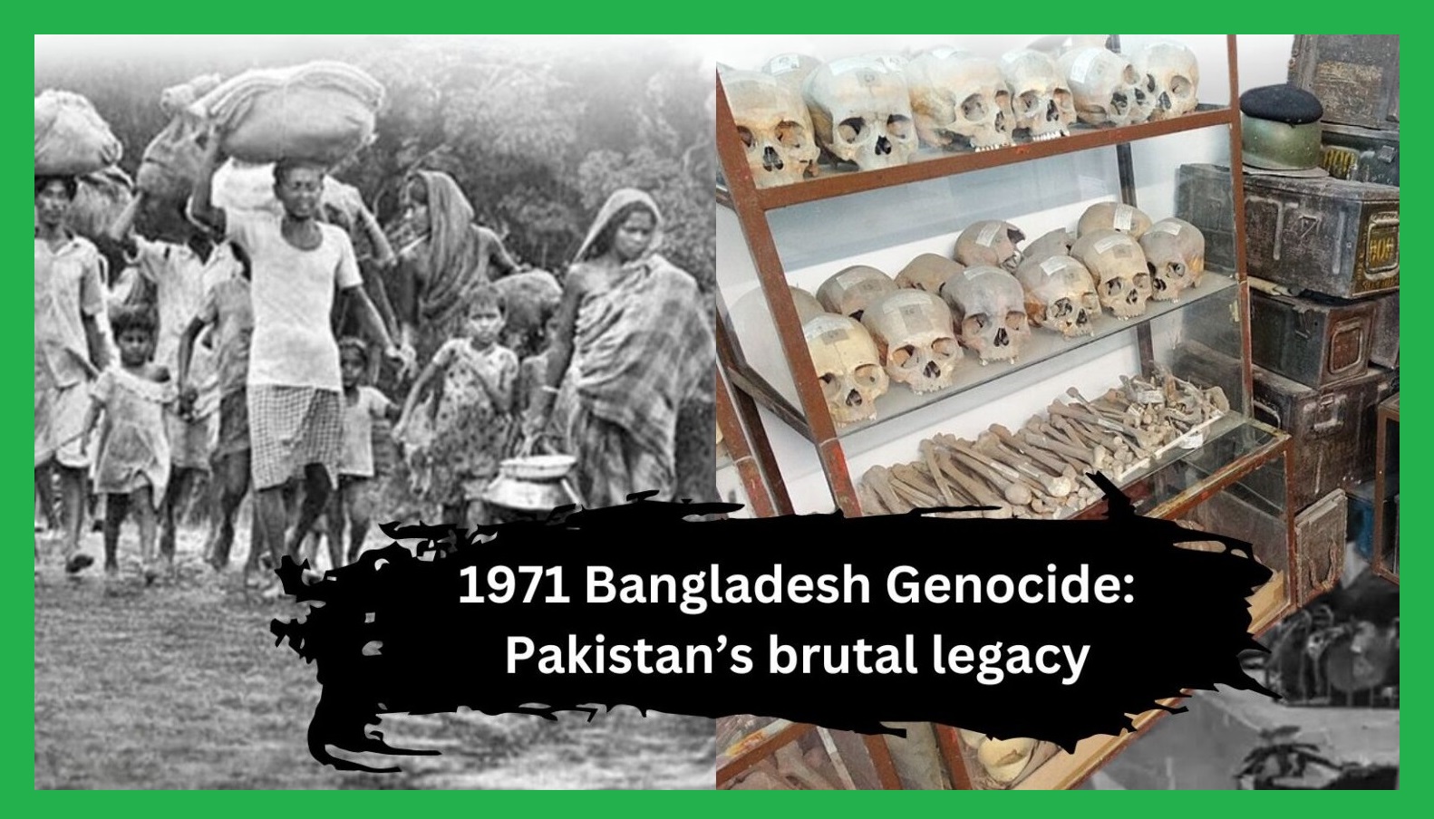 জেনোসাইডে আপোষ নাই