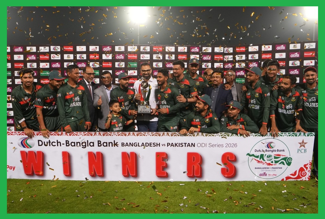 ১১ বছর পর পাকিস্তানকে হারিয়ে সিরিজ জিতল টাইগাররা 