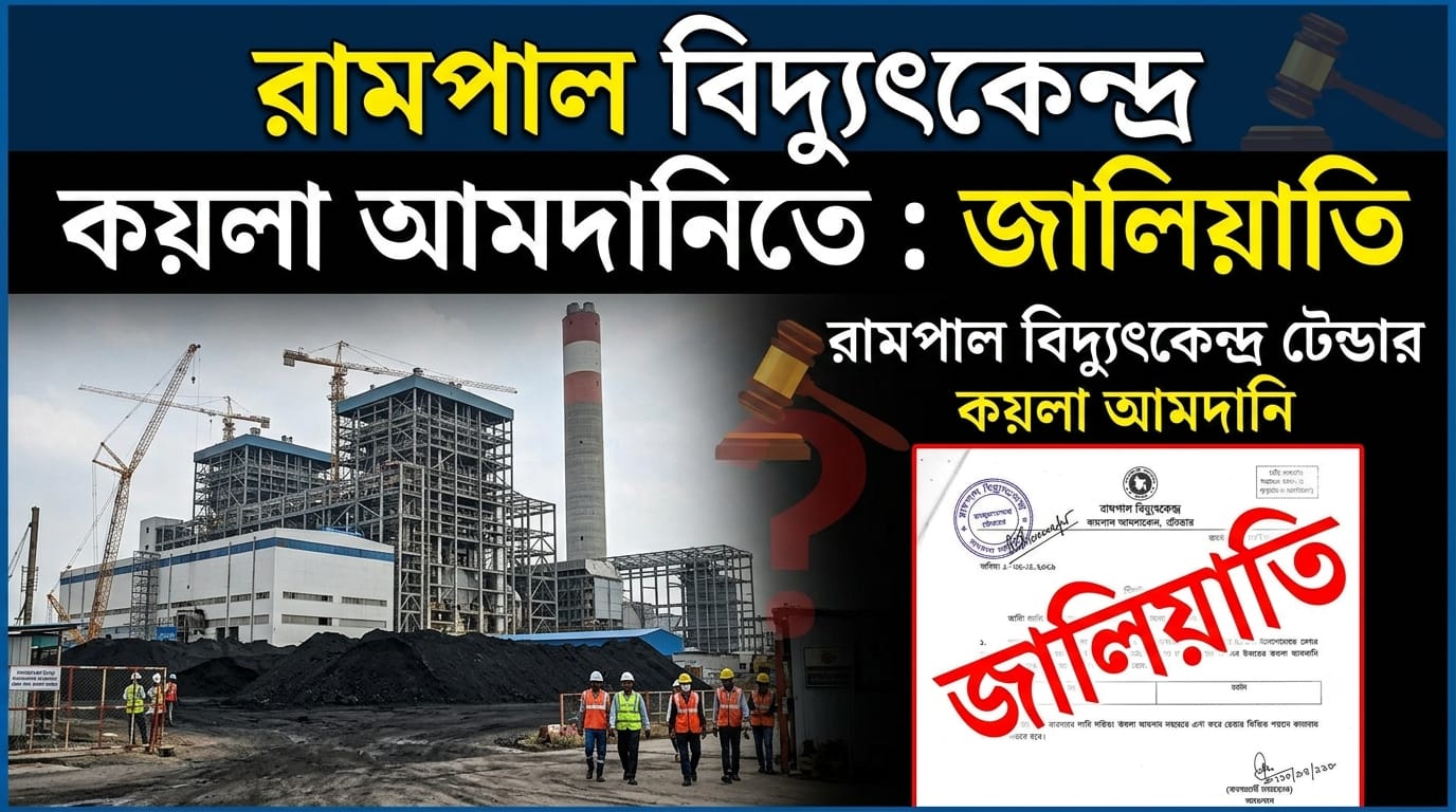 রামপাল বিদ্যুৎকেন্দ্রে কয়লা আমদানিতে জালিয়াতি