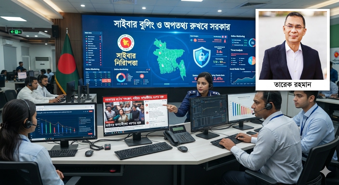 সাইবার বুলিং অপতথ্য রুখবে সরকার