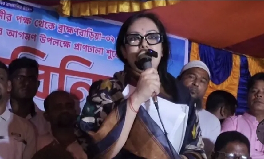 ১৭ বছর পর একই নরক: সরাইলে গর্জে উঠলেন রুমিন ফারহানা